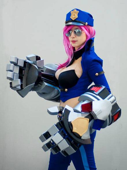 LOL皮城执法官蔚福利COS（8）