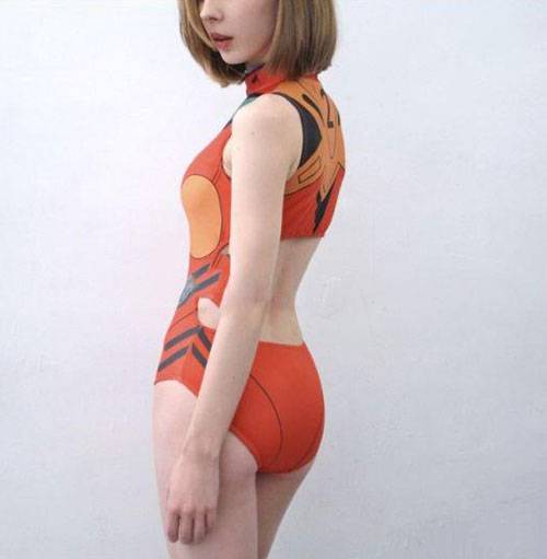 台湾推出EVA战斗服款式泳衣周边（1）