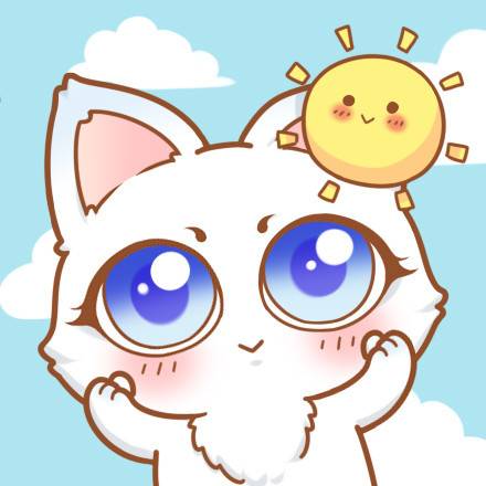 郭斯特原创的小狐狸与小和尚萌哒哒卡通头像