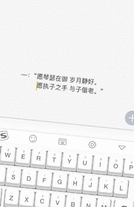 陪伴告白的爱情小清新纯文字图片