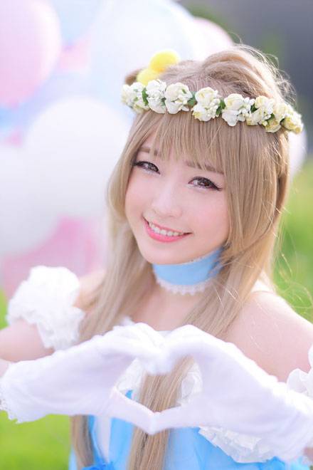 螺旋猫Tomia南小鸟白色情人节Cos（3）