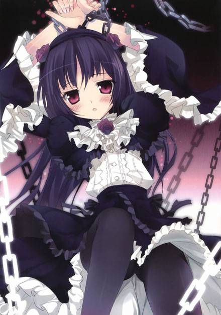 二次元哥特萝莉塔风少女图片大全（4）