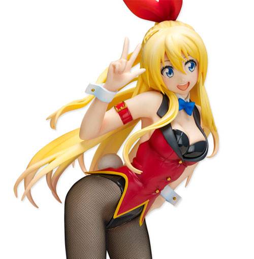 《伪恋》桐崎千棘黑丝兔女郎手办图赏（1）