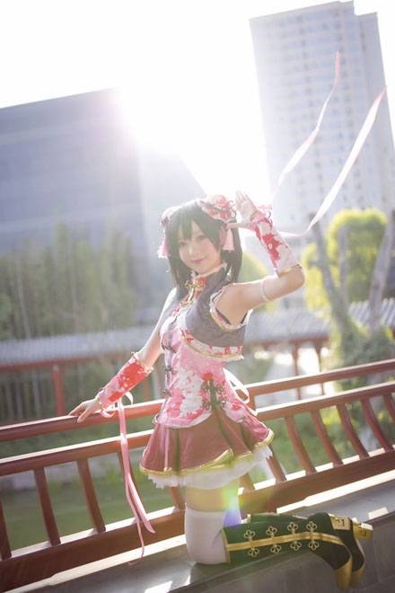 清纯萌妹矢泽妮可旗袍觉醒COS（8）