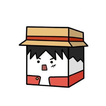 方脑壳画风的卡通漫画微信头像