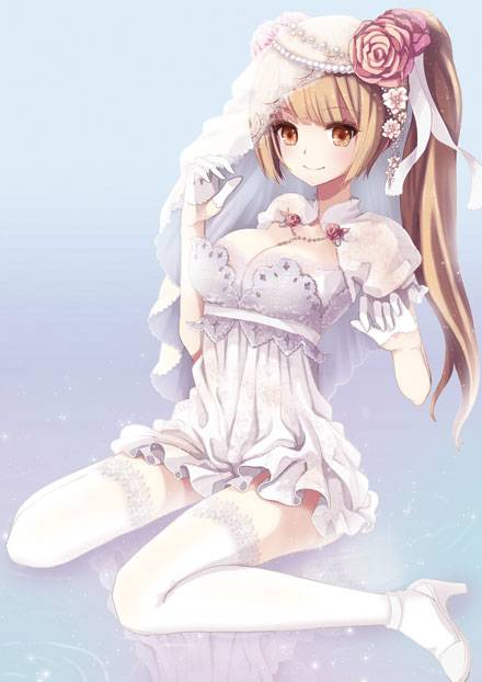 二次元婚纱美少女图集5（15）