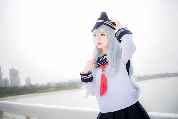 《舰队Collection》舰娘响神还原Cos（5）