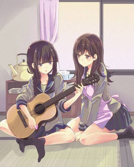 二次元吉他美少女美图集（13）