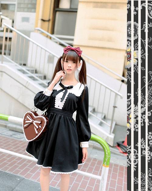 双马尾萝少女莉猫梓女仆装写真（14）