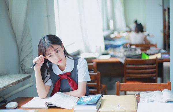 清纯养眼美女jk制服写真（7）