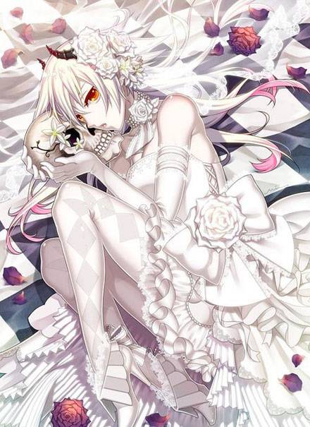 二次元黑白服美少女美图合集(10)