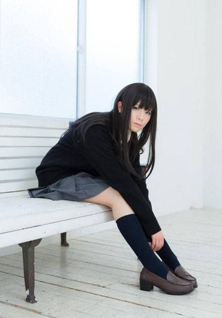 黑长直美少女涩谷凛日本萌妹COS（8）