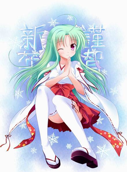 二次元美少女2015恭贺新年图集二（10）