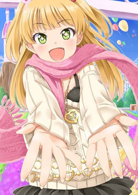 二次元双眼闪光萌妹子美图赏析(4)