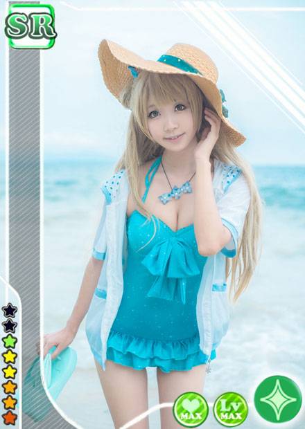 《Love Live！》南小鸟泳装Cos（2）