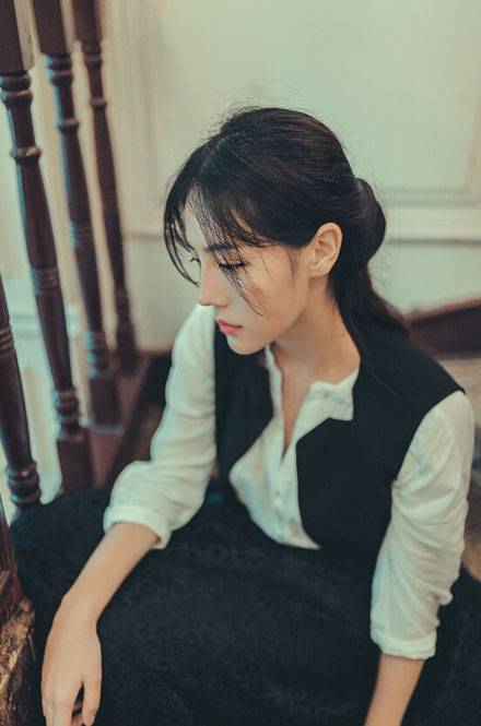 帅气养眼美女复古胶片图片写真（2）