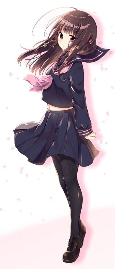 精选二次元黑丝美少女图集5（2）