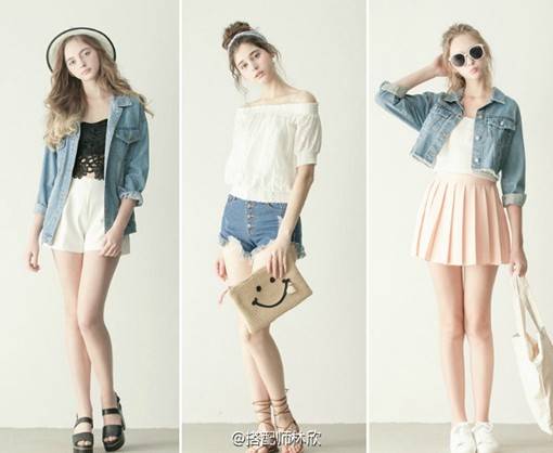 2016夏季女孩穿衣混搭女装推荐图片
