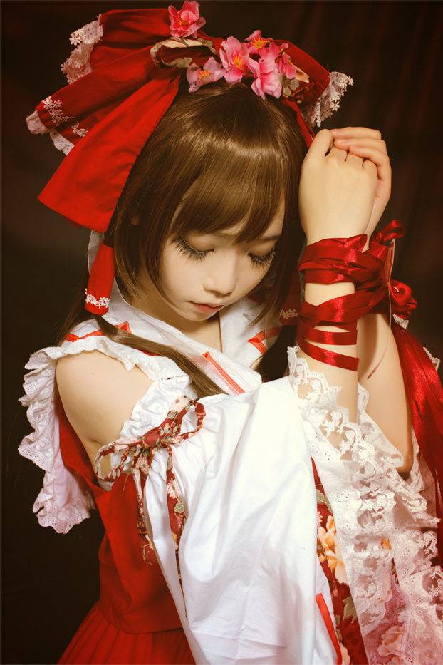 灵梦 东方 cosplay