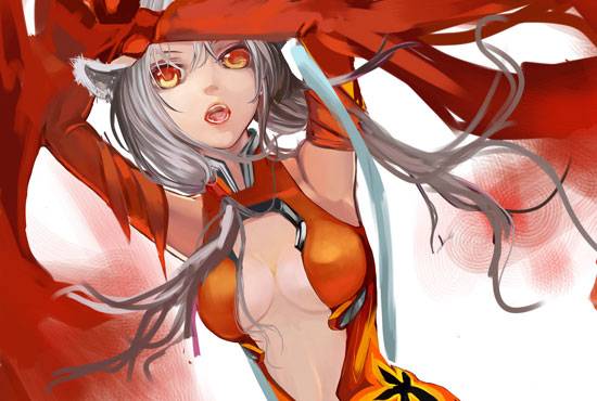 粉毛妹子楪祈美图赏析(10)