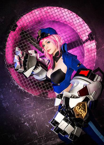 LOL皮城执法官蔚福利COS（3）