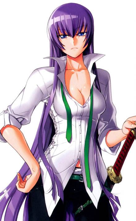 《学园默示录》毒岛冴子美图(14)