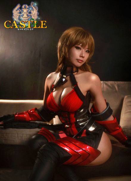 螺旋猫Tasha最新爆乳装福利Cos（1）