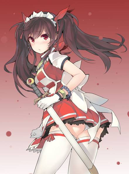 感觉温暖的动漫美女-018