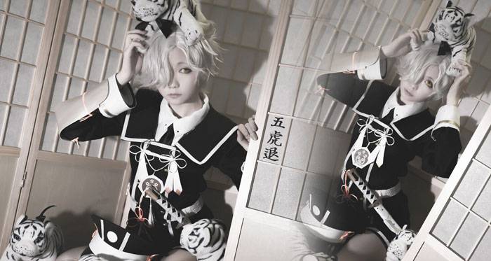 《刀剑乱舞》五虎退精美cosplay（4）