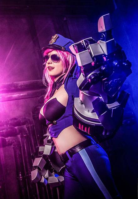 LOL皮城执法官蔚福利COS（4）