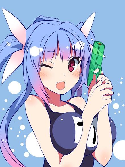 帅气枪械美少女美图四（10）