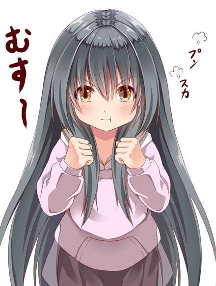 二次元嘟嘴美少女可爱图集（11）