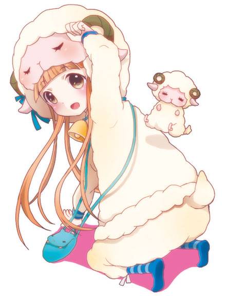 二次元羊耳美少女美图赏析（7）
