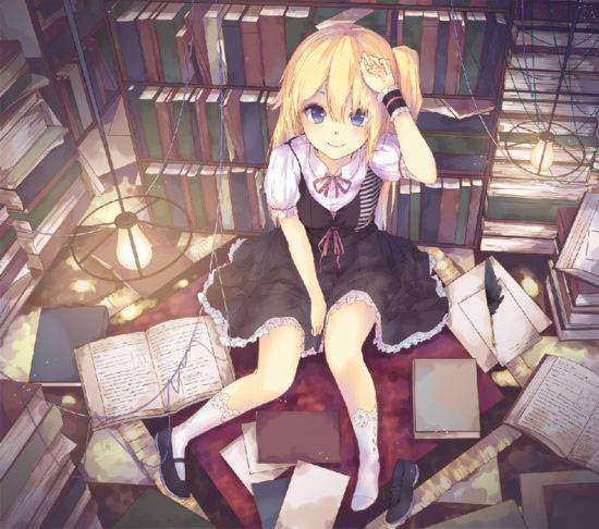 二次元迷你裙萌妹子图片(14)