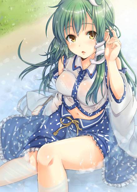 二次元脸红娇羞萌妹子可爱图集四（12）