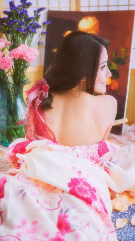  气质养眼美女和服唯美图片写真(7)