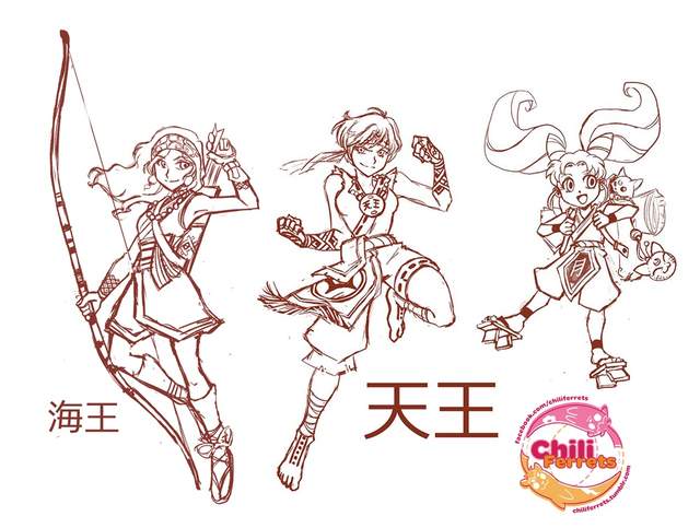 《武战版美少女战士》时代背景是在古代应该就是这种感觉吧 - 图片9