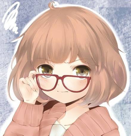 眼镜萌娘栗山未来美图集(11)