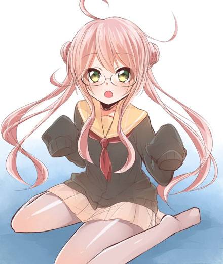 二次元眼镜萌娘美图系列6（6）