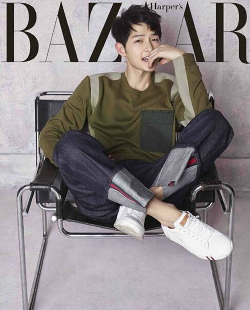 老公宋仲基时尚杂志帅气写真美图