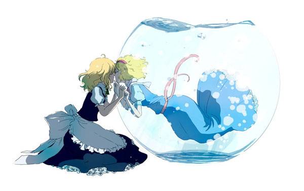 二次元鱼缸中的美少女美图赏（14）