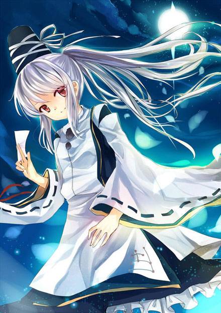 二次元银发美少女美图图集（10）