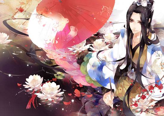 二次元长发美男图赏(1)