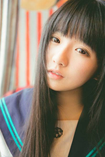 日系水手服萌妹治愈系写真（12）