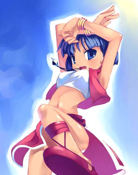 动漫褐肤美少女娜蒂娅图集（8）