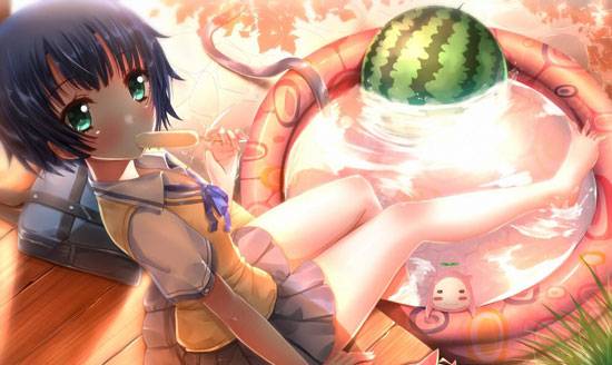 二次元夏日美少女图集(1)