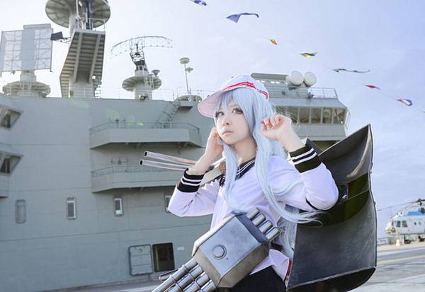 清纯萌妹舰娘舰娘伊达COS（8）
