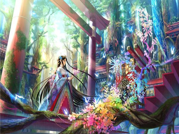 画师藤原精美华丽作品图赏(11)