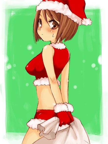 二次元圣诞美少女美图赏四（4）