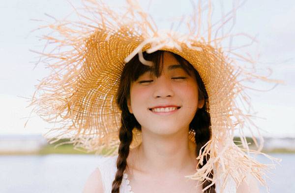 夏日小清新少女户外lomo图片写真（8）